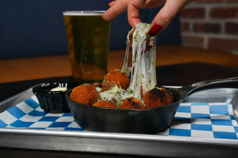 Bottled Blonde Las Vegas Upgrades Menu with Elevated Dishes