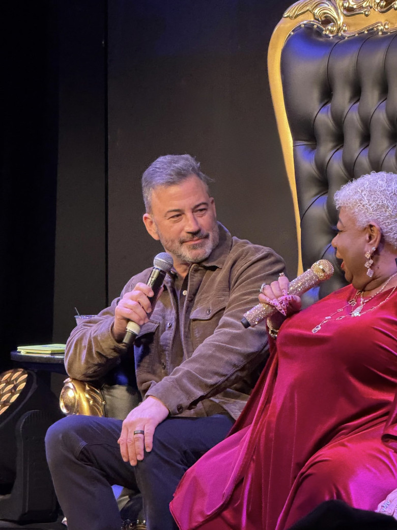 Jimmy Kimmel Makes Surprise Appearance at LINQ Comedy Club