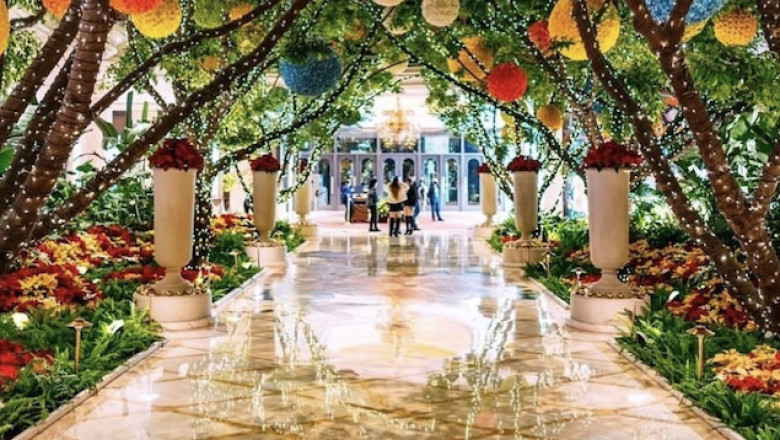 Explore The Garden At The Wynn