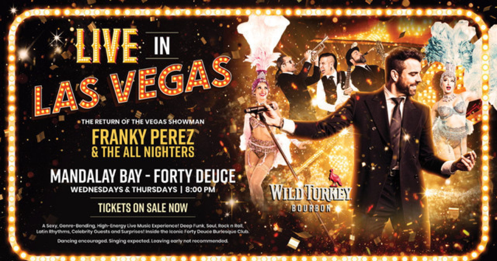 Franky Perez Forty Deuce Residency Mandalay Bay Las Vegas | Vegas 411