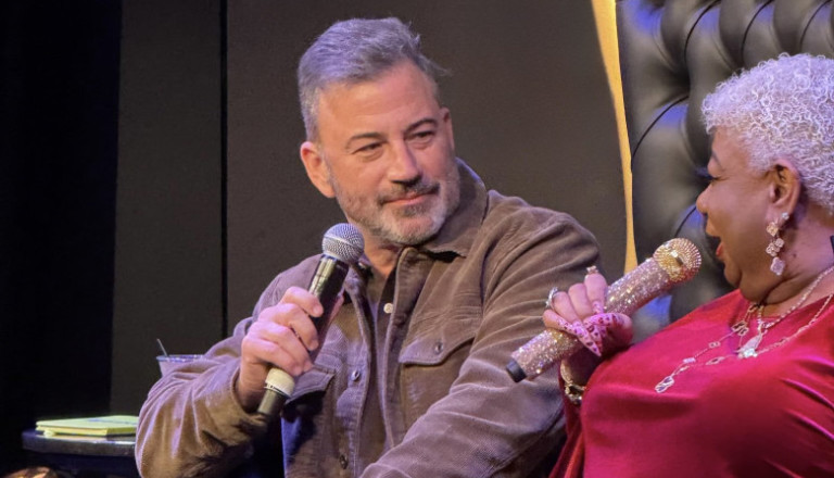 Jimmy Kimmel Makes Surprise Appearance at LINQ Comedy Club